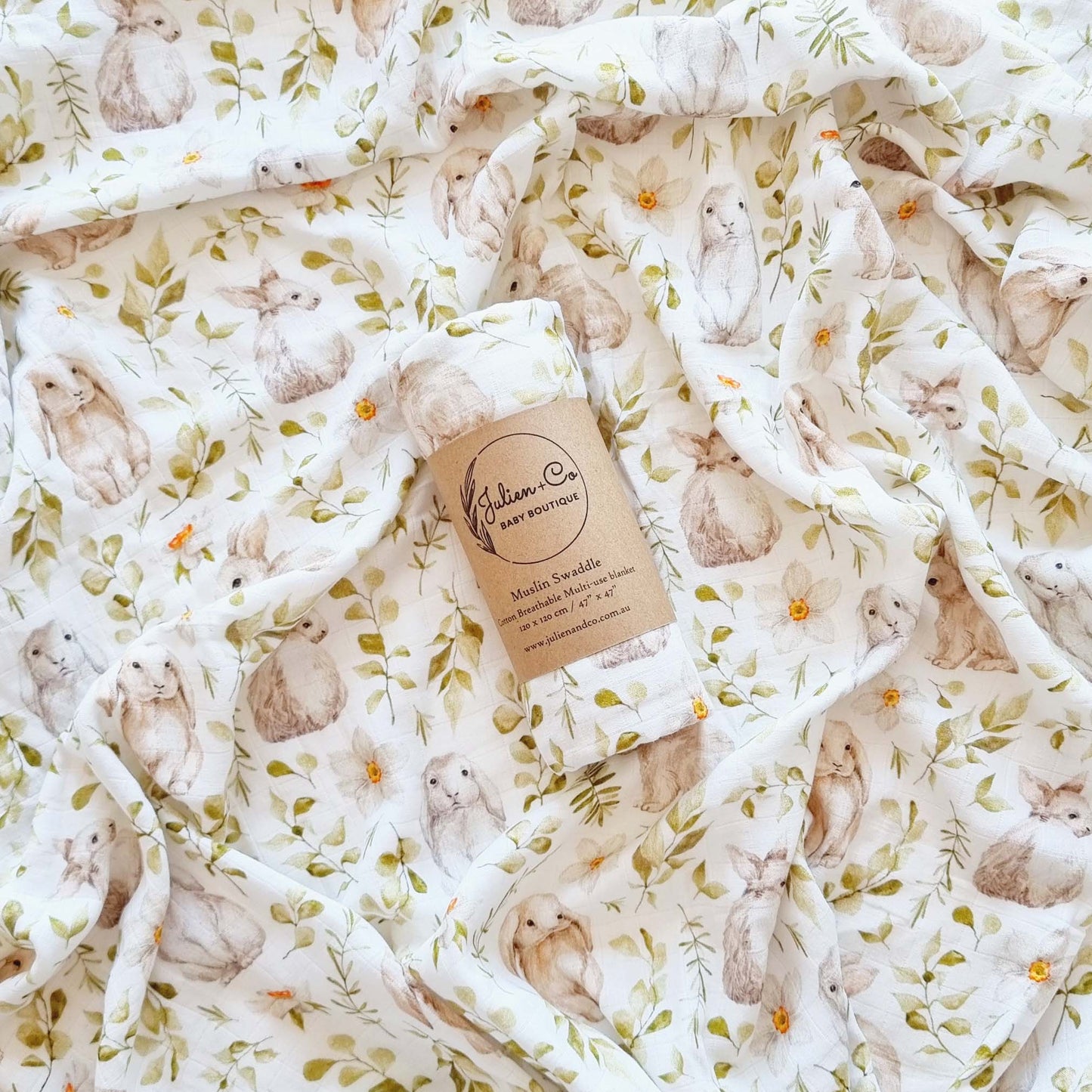 Bunny - Muslin Swaddle