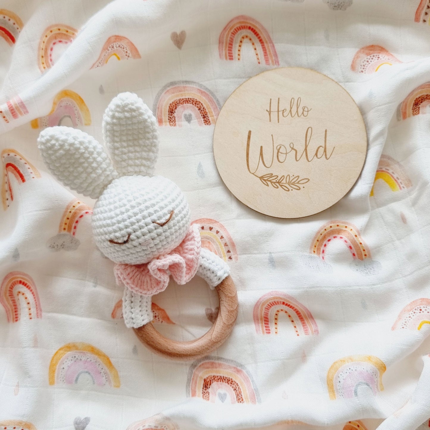 Pink Bunny gift Set