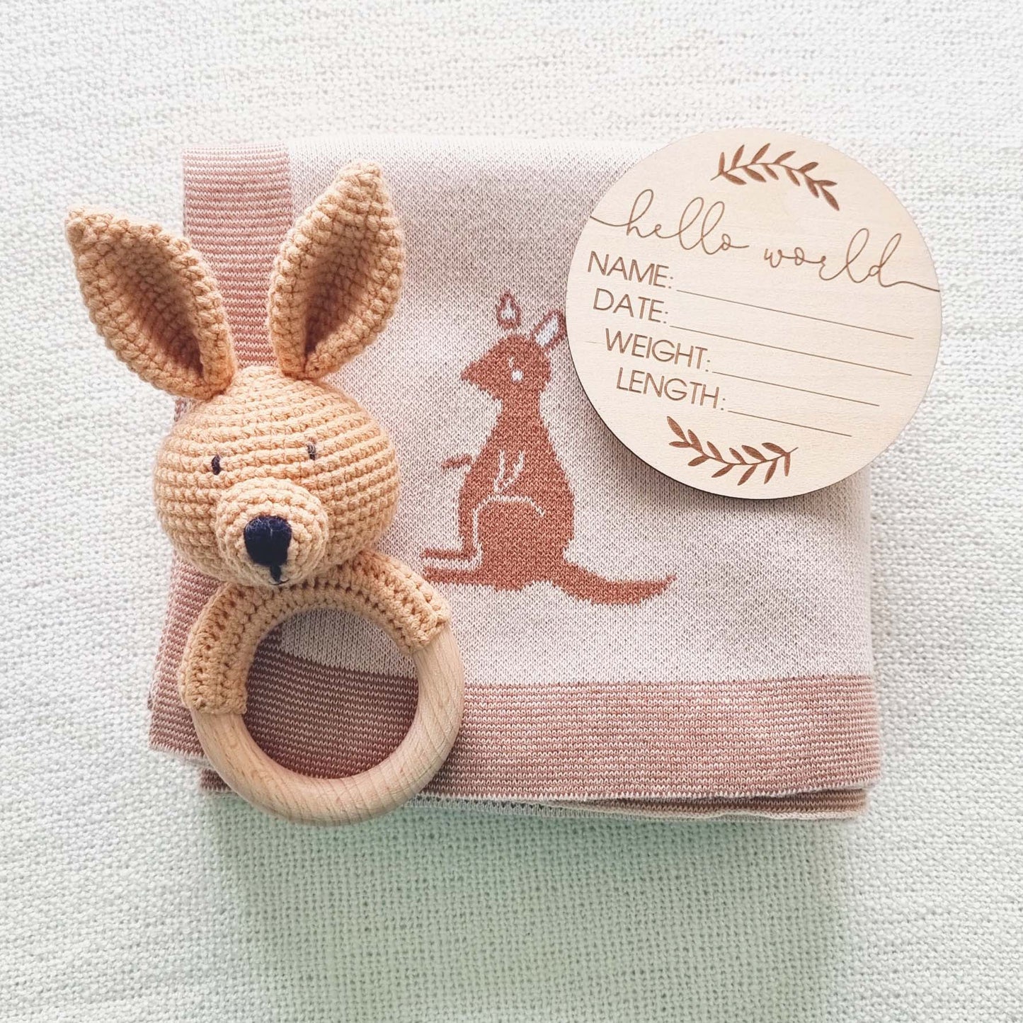 Kangaroo Blanket set
