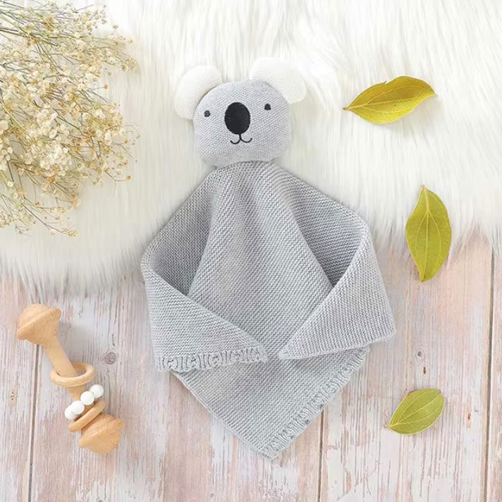 Knitted Koala Comforter