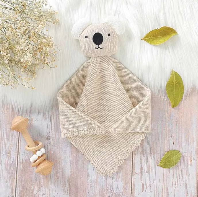 Knitted Koala Comforter