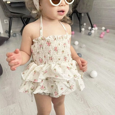 Vintage Boho Floral - Romper