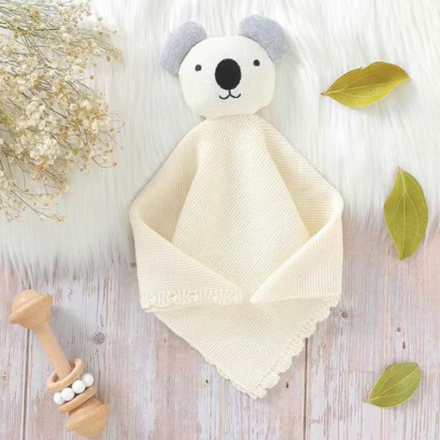 Knitted Koala Comforter
