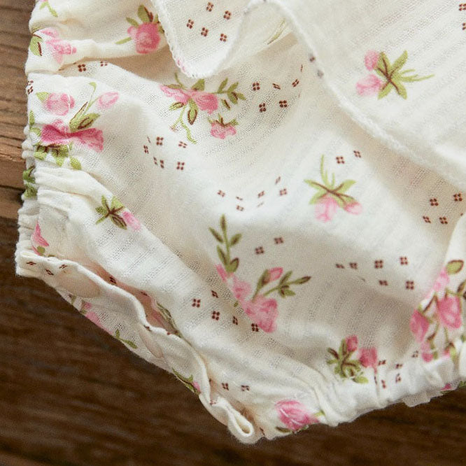 Vintage Boho Floral - Romper