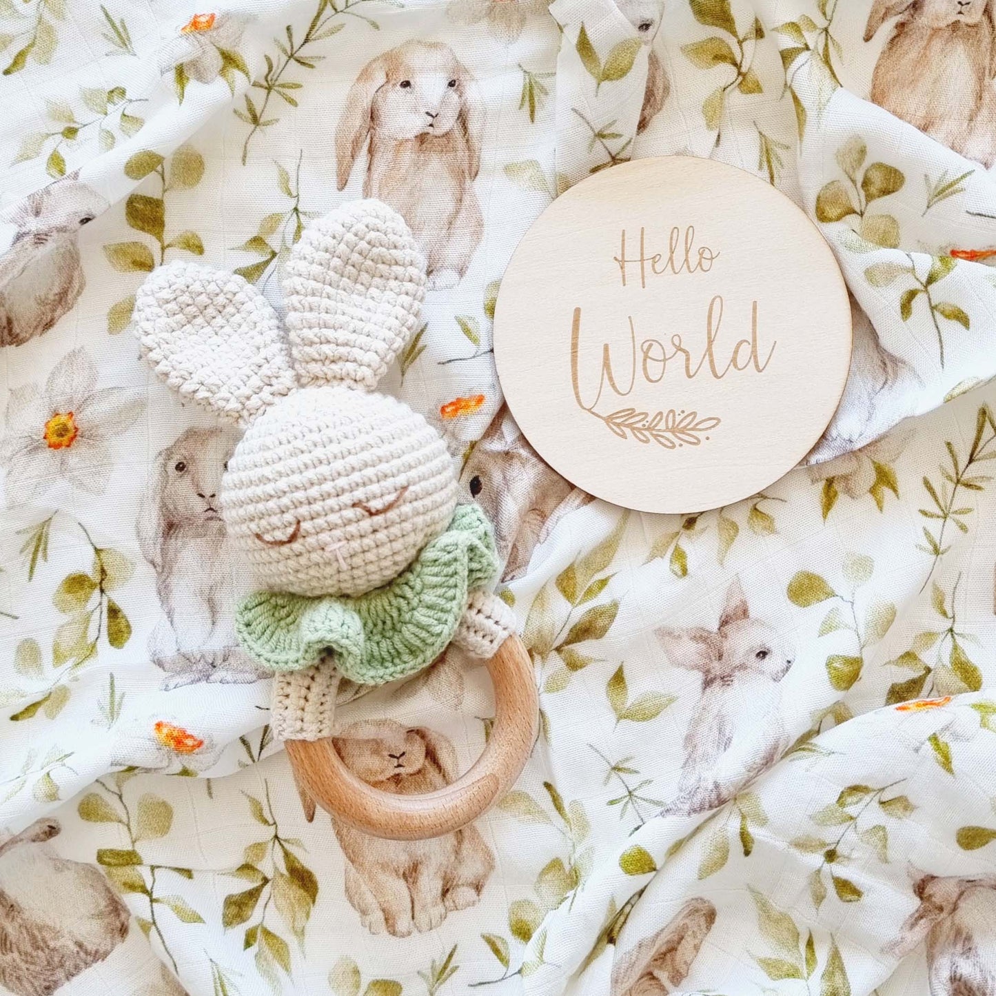 Olive Bunny gift Set