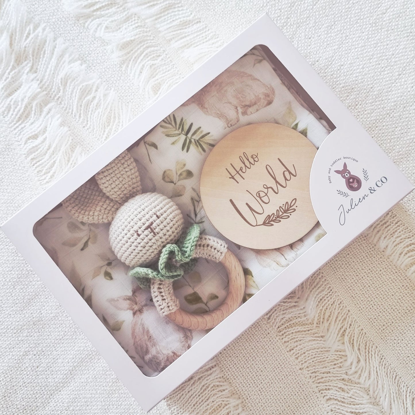 Olive Bunny gift Set