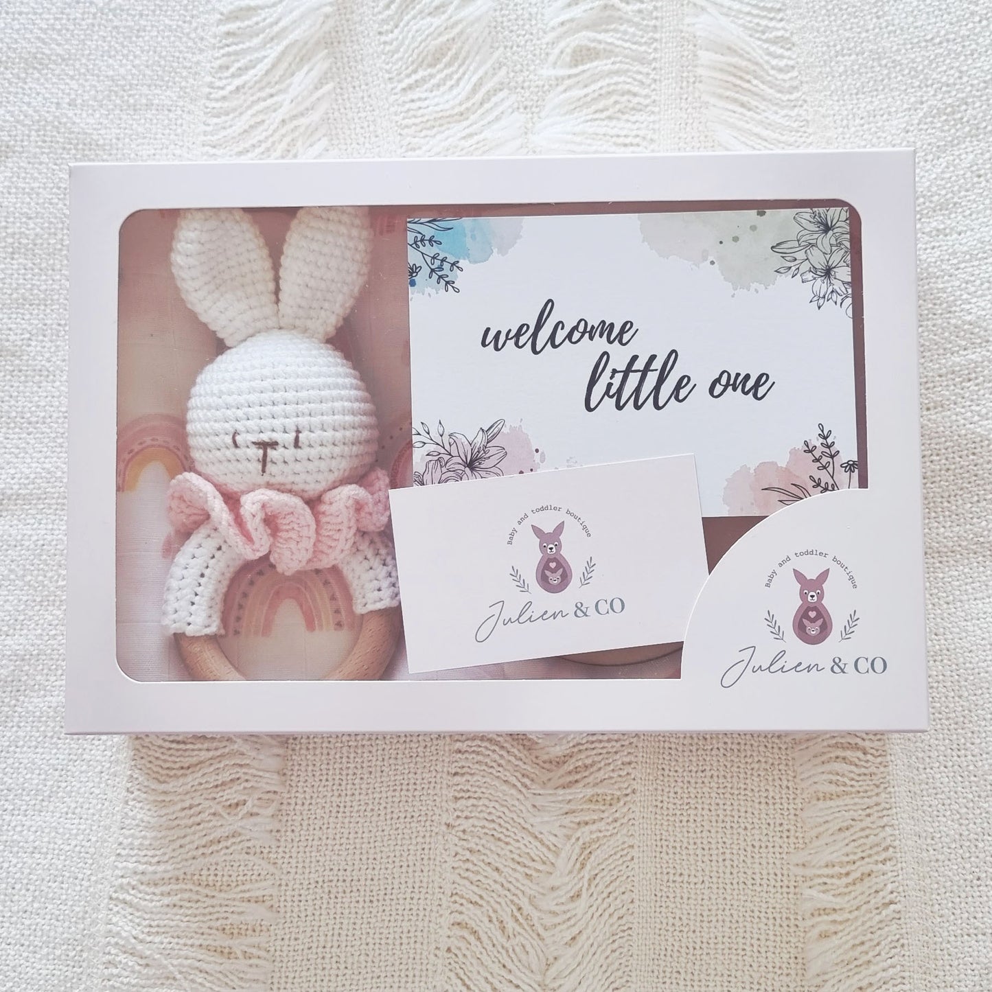 Pink Bunny gift Set