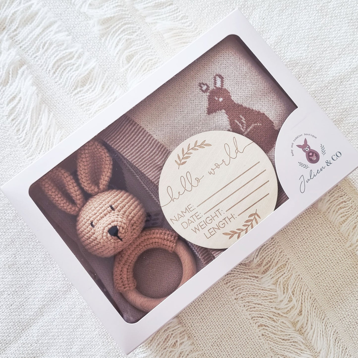 Kangaroo Blanket set