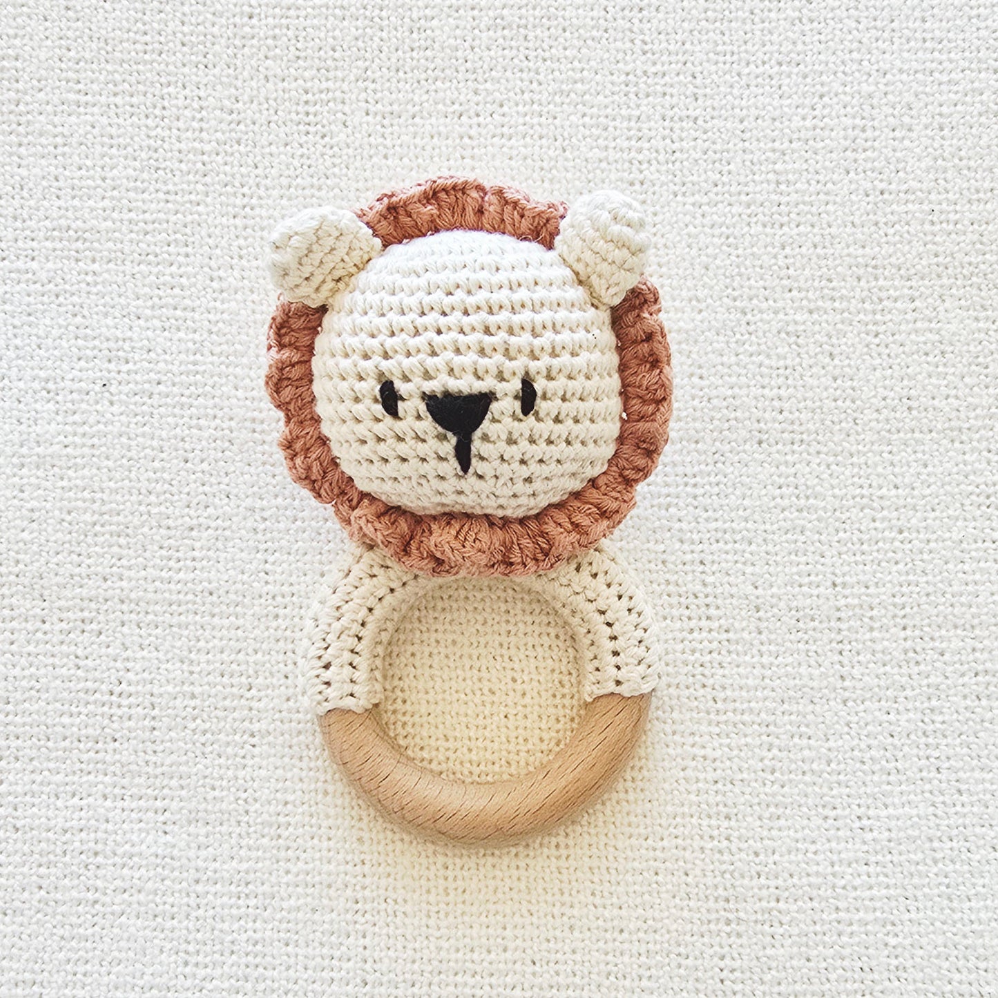 Handmade Lion rattle