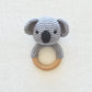 Handmade Koala rattle
