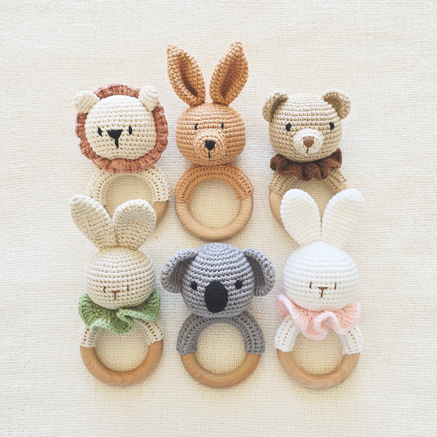 Handmade Lion rattle