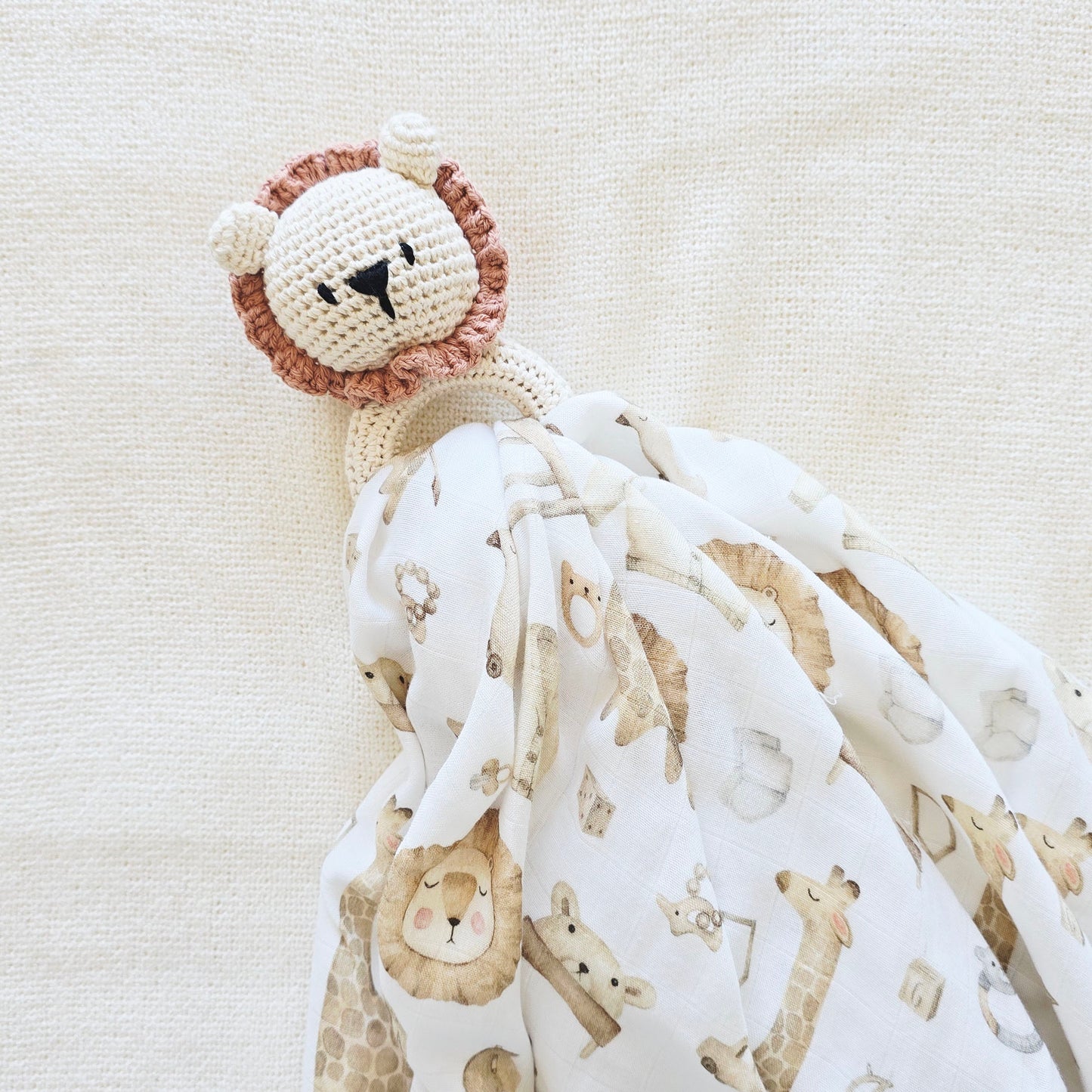 Handmade Lion rattle