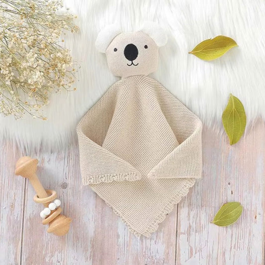 Knitted Koala Comforter