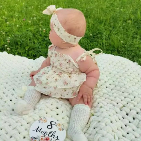 Vintage Boho Floral - Romper