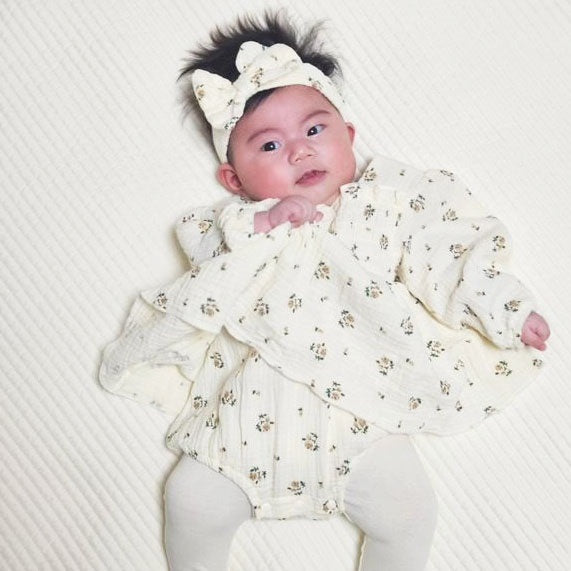 Girl dress - Romper long sleeves