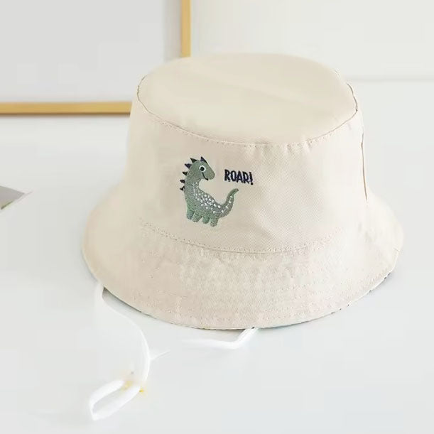 Reversible Bucket Hat - Cartoon Animals