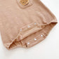 Romper Solid Color Bear