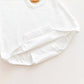 Romper Solid Color Bear