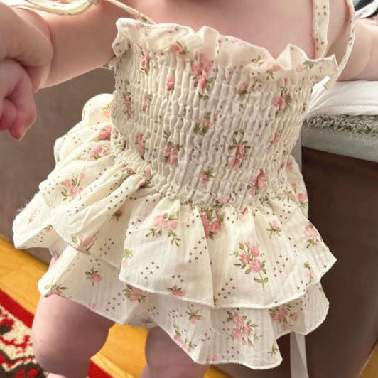 Vintage Boho Floral - Romper