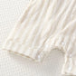 Striped linen Romper